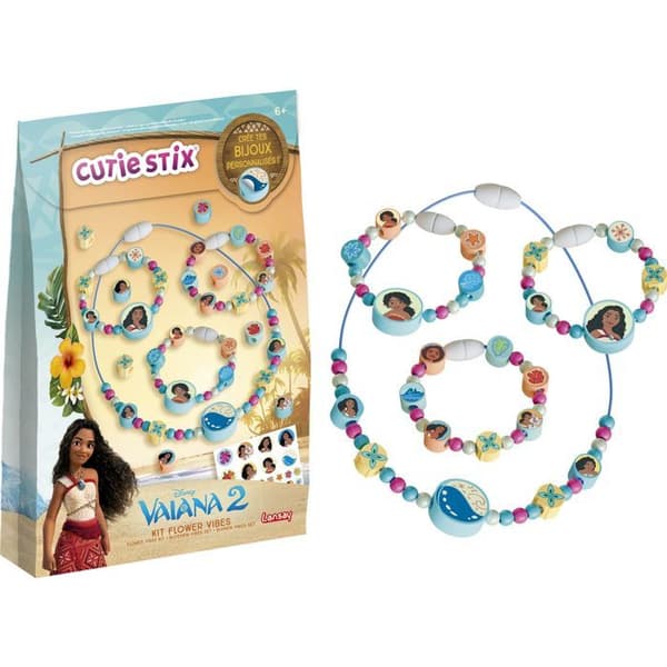 Cutie Stix - LANSAY - Blommigt kit - Vaiana 2 - 6 år