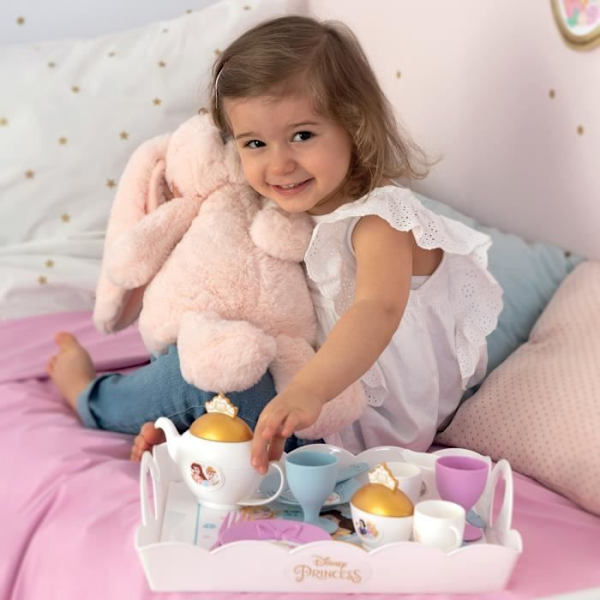 XL Disney Princess Trolley - Smoby - Blandat - Rosa - 17 tillbehör ingår - Barn - 3 år och uppåt