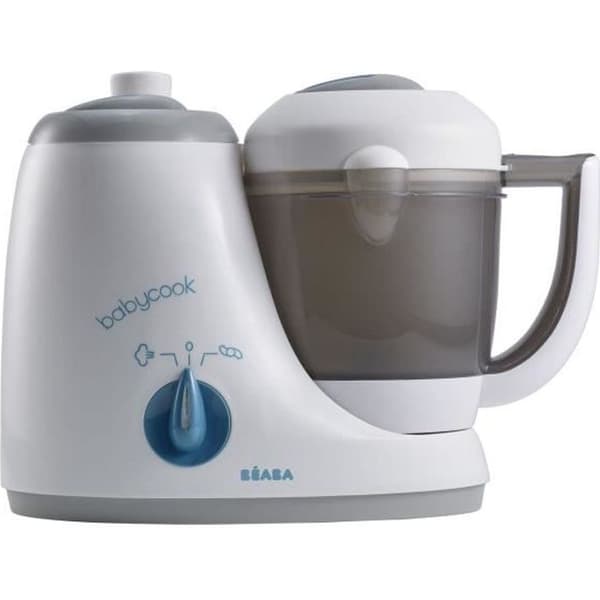 BEABA Babymatprocessor 4 i 1 - Babycook Original grå / blå