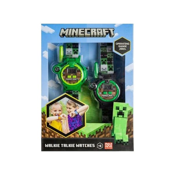 Walkie-talkie-klocka - BARNLICENSERING - Minecraft - Ålder 6+