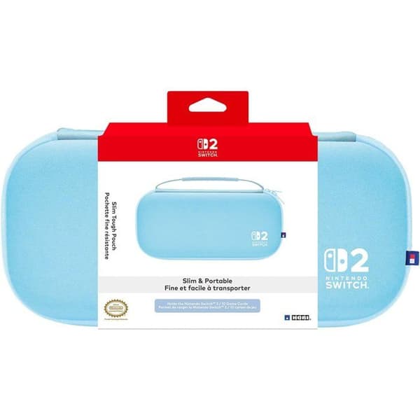 Bärväska - Nintendo Switch 2 - Hori - Hårt fodral - Blå