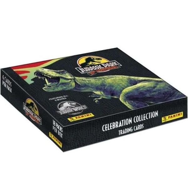 Jurassic Movie 3 TC - 30 -årsjubileum - Box med 18 fickor (6 kortfickor)