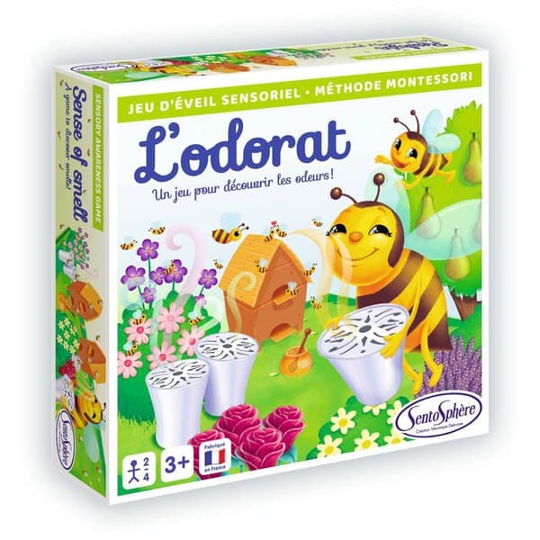 SENTOSPHERE Sensoriskt spel Lukten - för barn