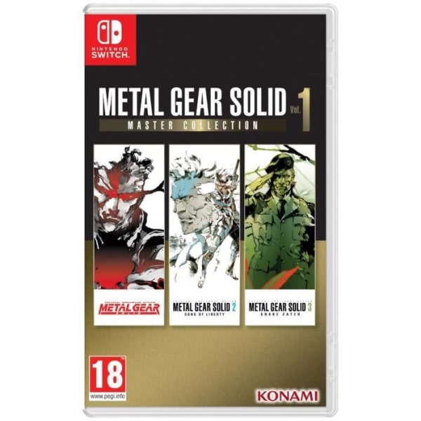 Metal Gear Solid Master Collection Vol.1 - Nintendo Switch-spel