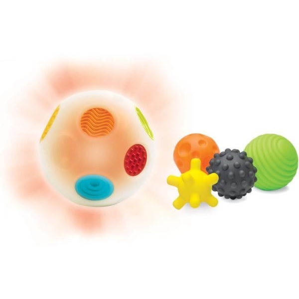 Awareness ball - INFANTINO - Senso' Sound Ball - Flerfärgad