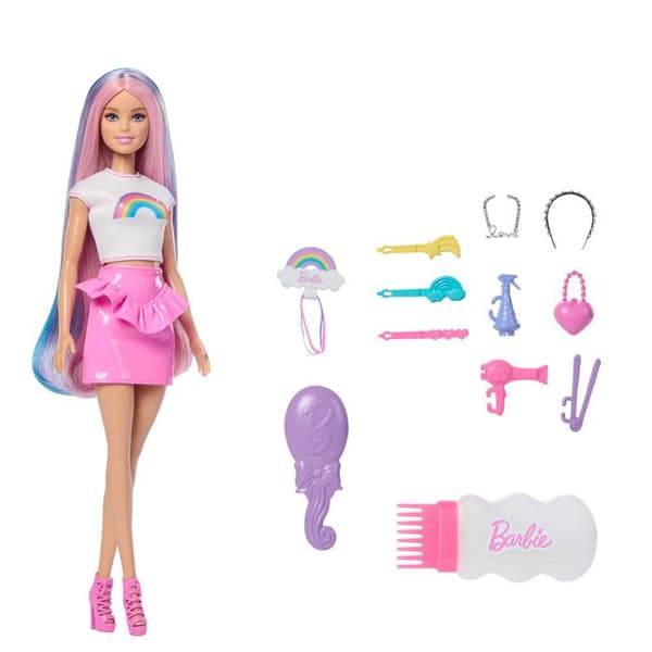 BARBIE MED PALJETTHÅR