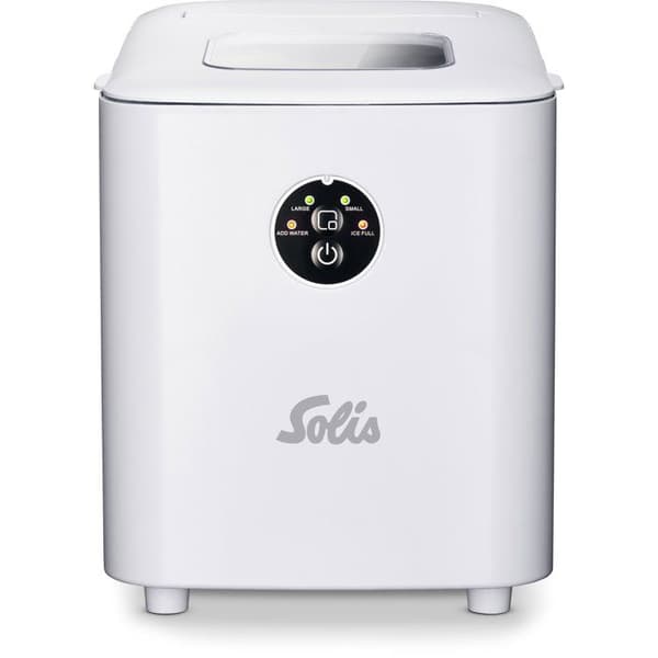 Ismaskin - SOLIS - Ice Cube Express - vit - 12 kg/24h - 2 storlekar - snabb produktion