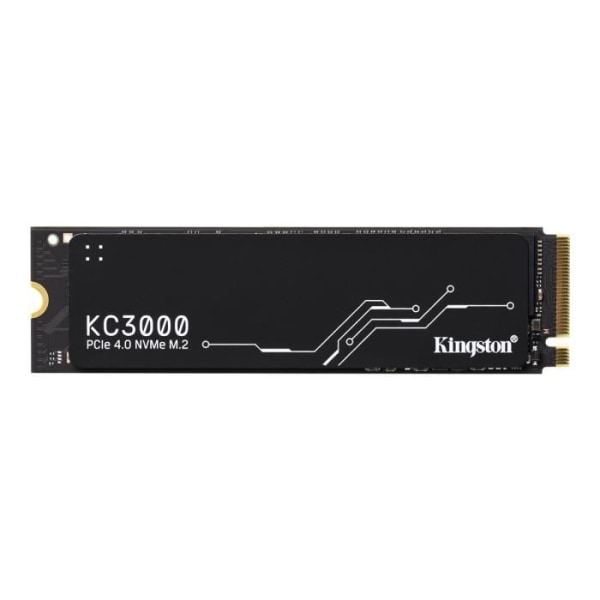 KINGSTON - Intern SSD - KC3000 - 4096GB - M.2 NVMe (SKC3000D/4096G)