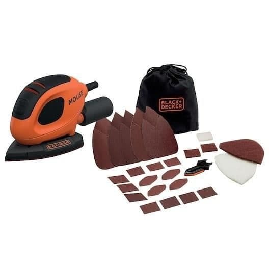 BLACK & DECKER Detalj musslipmaskin - 55 watt