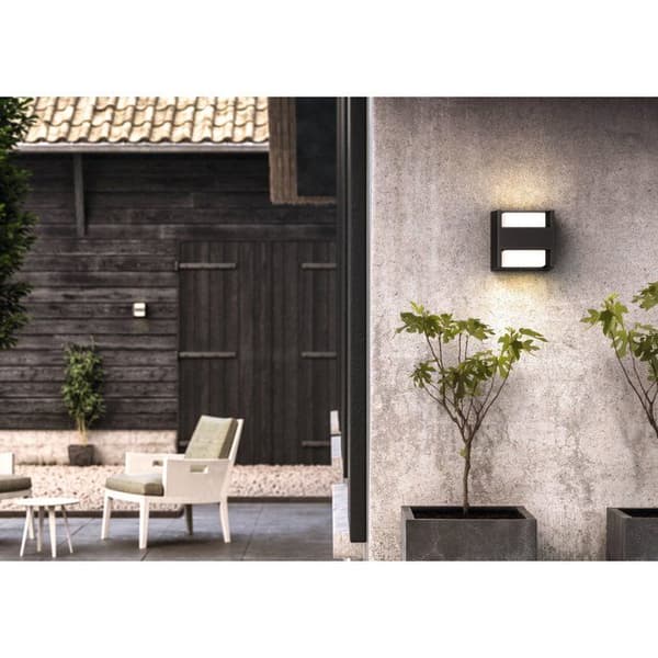 PHILIPS Arbor vägglampa utomhus 2x4,5W 230V - antracit