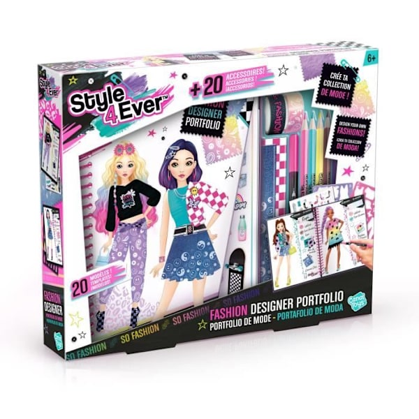 Style For Ever - Modedesigner - Modeportfölj - OFG 285 - Canal Toys