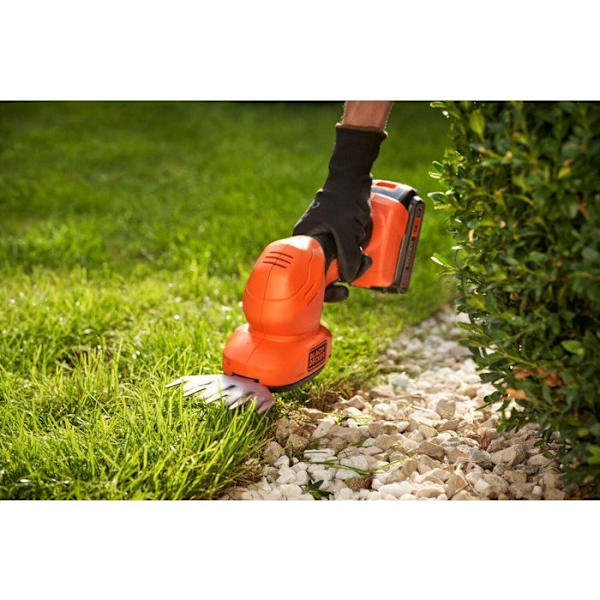 Black & Decker sladdlös häcksax och grässax - BCSS18B-XJ - 18V - Batteri ingår ej