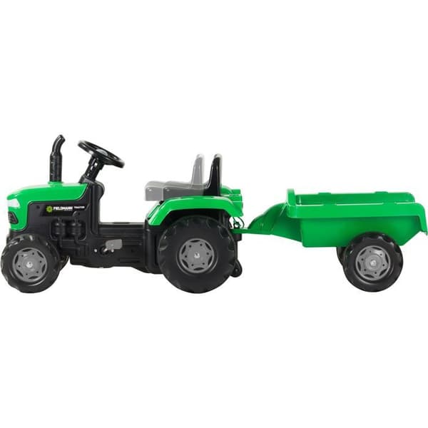Pedaltraktor med släpvagn - Buddy Toys - BPT 1013