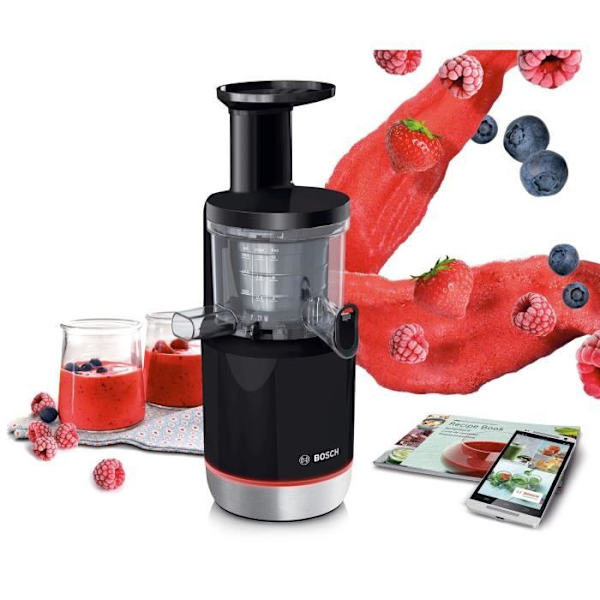 BOSCH VITA EXTRACT MESM731M Juice extractor - Svart / rostfritt stål