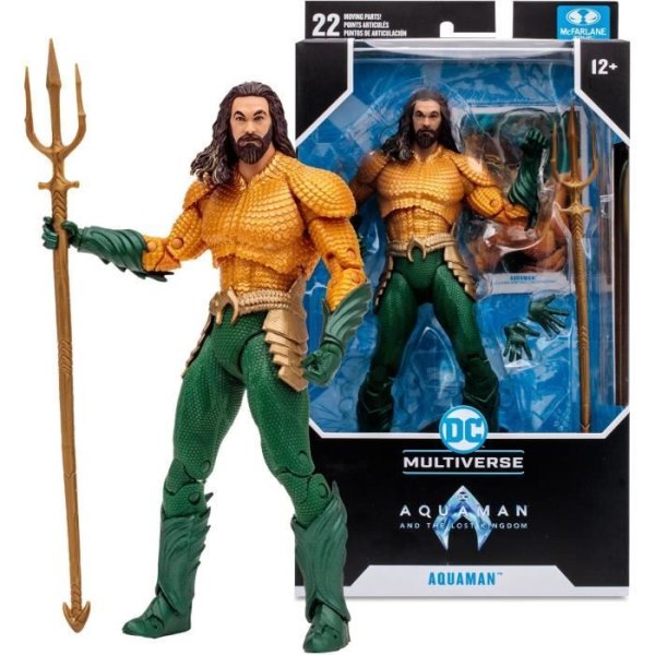 Figurin - LANSAY - DC Film Aquaman 2 - Aquaman Hero Costume - 18 cm