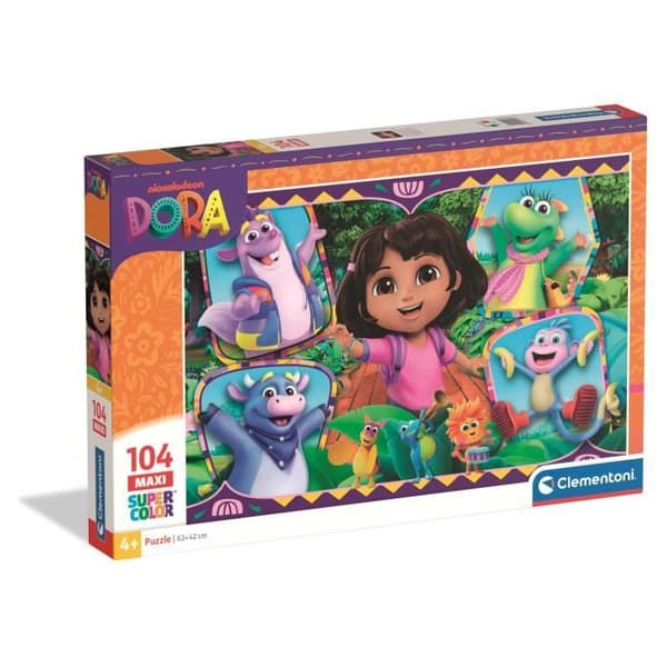 CLEMENTONI - 104 bitar Maxi - Dora