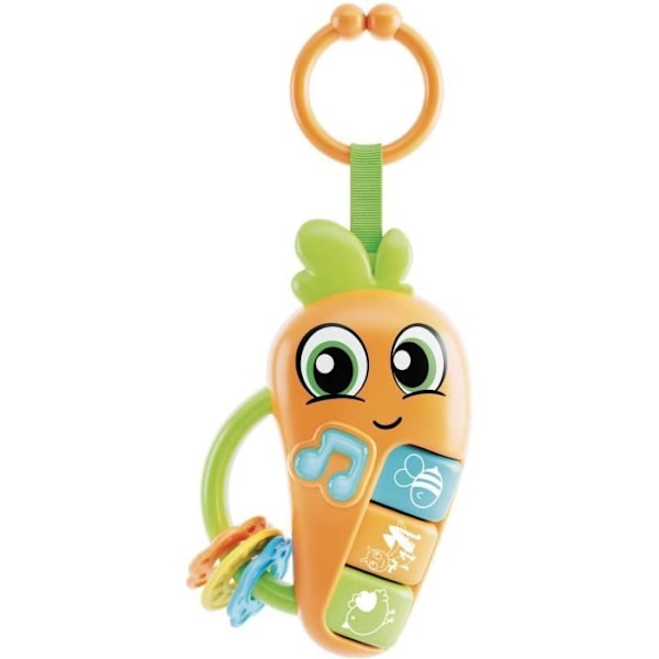 Morot - Elektronisk Skallra - CAROTINA BABY - Melodier och djurläten, Bitringar