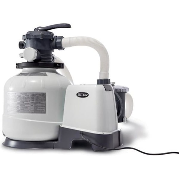 INTEX Sandfilter 8 m³ / h - För pooler upp till 56 m³