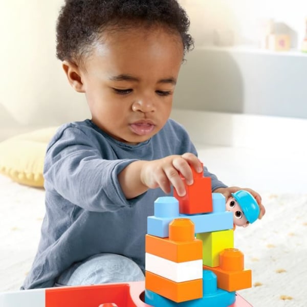 Mega Bloks - Tourni Wagon - Construction Toy - 1st Age - 12 mån