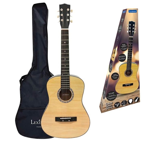 LEXIBOOK Akustisk trägitarr - 91 cm