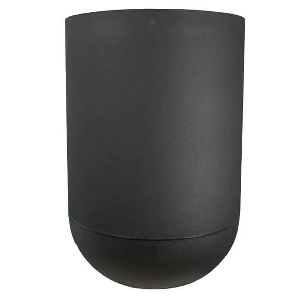 RIVIERA GRANIT TULIP rund blomlåda - Plast - Diameter 50 cm - Svart