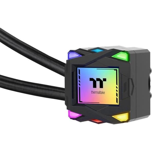 THERMALTAKE - LA240 ARGB Sync - Vattenkylning AIO - 120 mm fläktar - ARGB Intel AMD - Svart