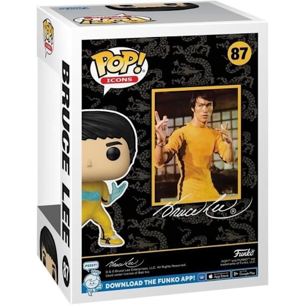 Funko Pop! - Ikoner - Bruce Lee - 87