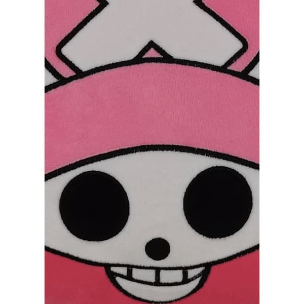 3D-kudde - ONE PIECE - Tony Chopper-logotyp - Mikrofiber - 40 cm