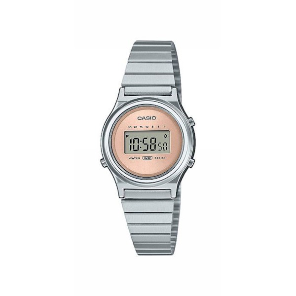 Klocka - CASIO - LA700WE - Unisex - Rosa - Kvarts - Digital