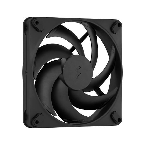 PC-fläkt - FRACTAL DESIGN - Momentum 14 - FDB - PWM-kontroll - Brusreducerande svepta blad - Svart