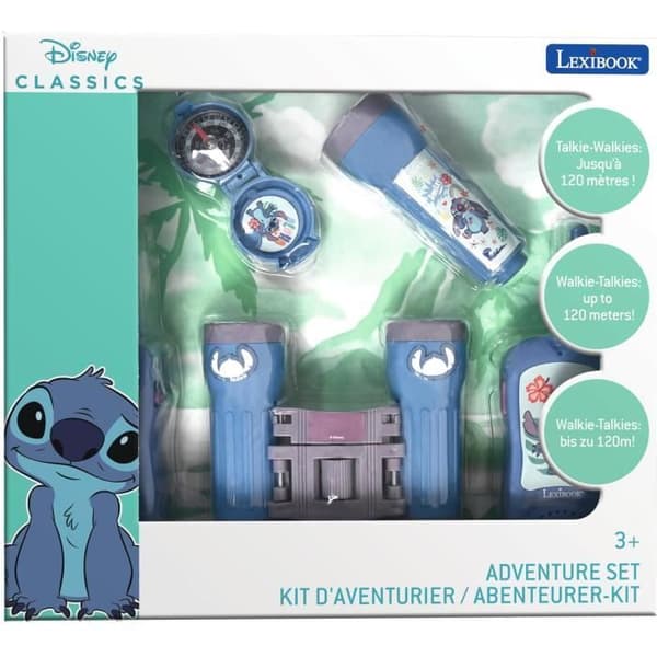 Äventyrarsats med Stitch Walkie Talkies