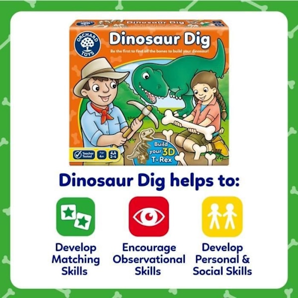 Dinosaur Dig - Lotterispel - ORCHARD