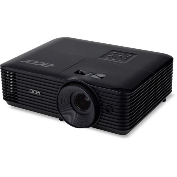 ACER X118HP-videoprojektor - SVGA-upplösning (800 x 600) - 4000 ANSI-ljusstyrka - HDMI - Svart