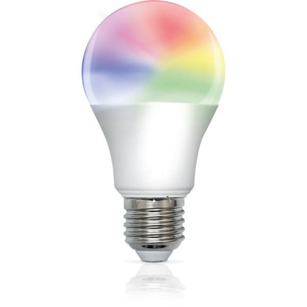 Ansluten LED-lampa - DELTA DORE - Easy Bulb - E27 - 8W - Färg & Vit