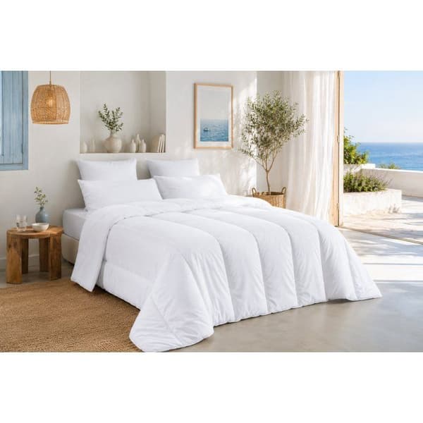 BLANREVE Lätt mikrofiberduvet - 200 x 200 cm - Vit
