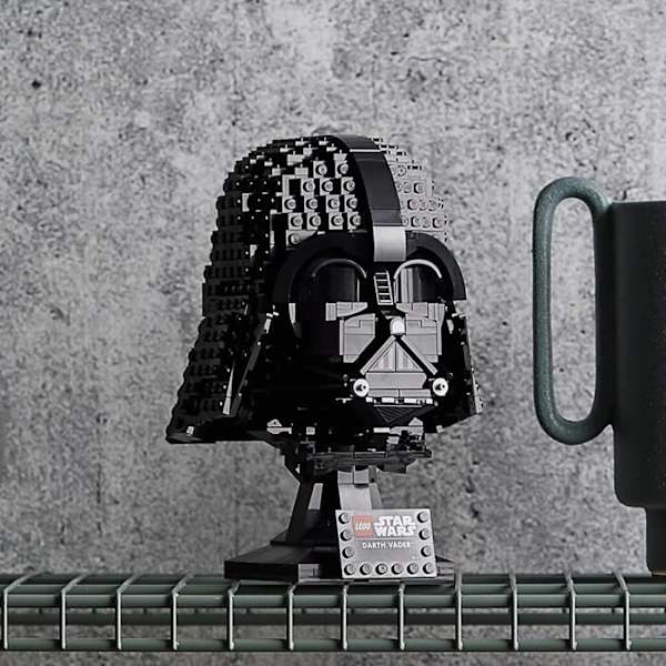 LEGO Star Wars  75304 Darth Vader  hjälm, byggnadsuppsättning för vuxna, samlingsmodell, presentidé