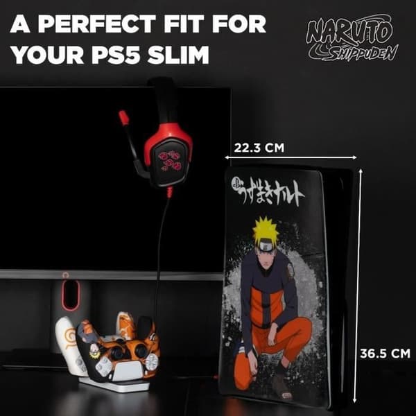 Silikonskydd till Playstation 5 Slim - Naruto-Tillbehör-PS5