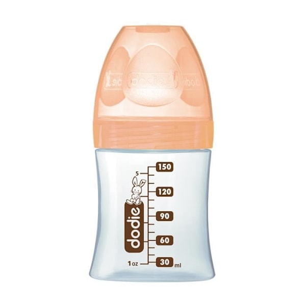 DODIE Sensation Glasflaska 150 ml Doe Beige - 0-6 månader
