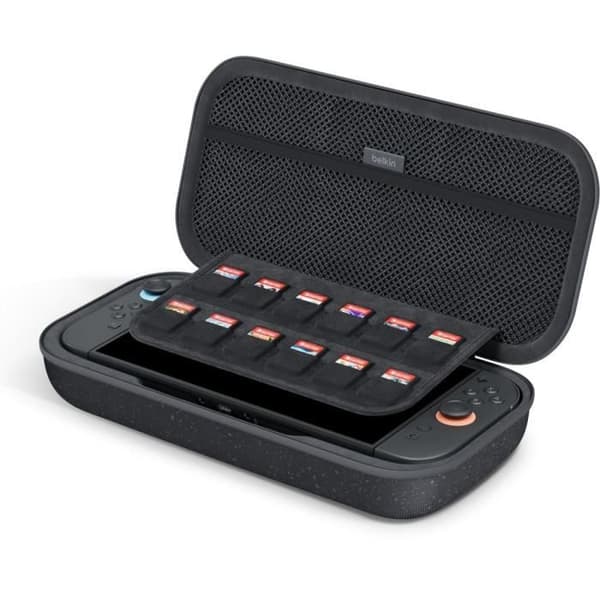 Förvaringsfodral med externt batteri - BELKIN - Nintendo Switch 2 - Antracit