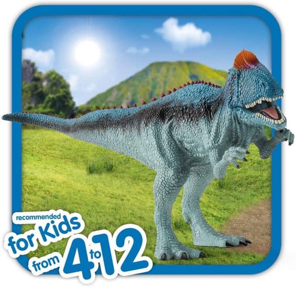 SCHLEICH - Cryolophosaurus statyett