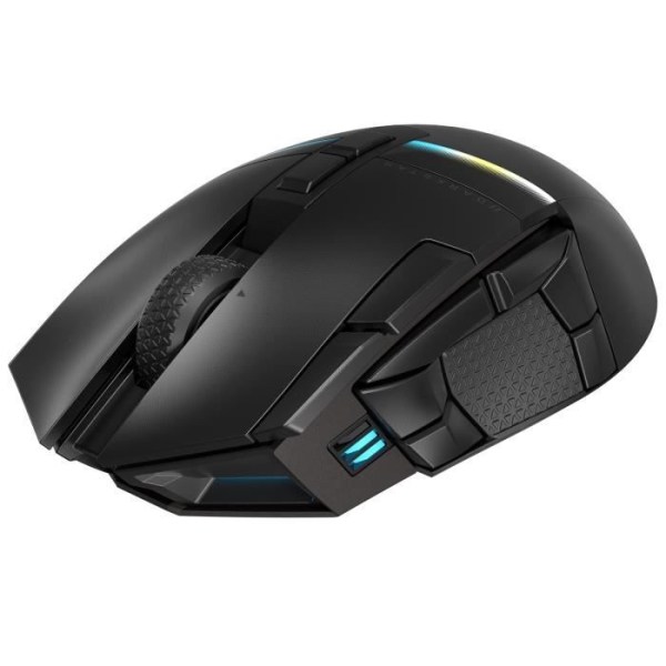 Gamingmus - Trådlös - CORSAIR - DARKSTAR RGB Trådlös - 15 programmerbara knappar - Optisk sensor - Svart - (CH-931A011-EU)