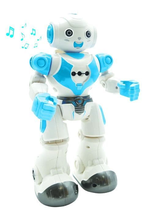 Powerman Neo programmerbar robot med dans, berättelse, musik, demo, gestkontroll och fjärrkontroll