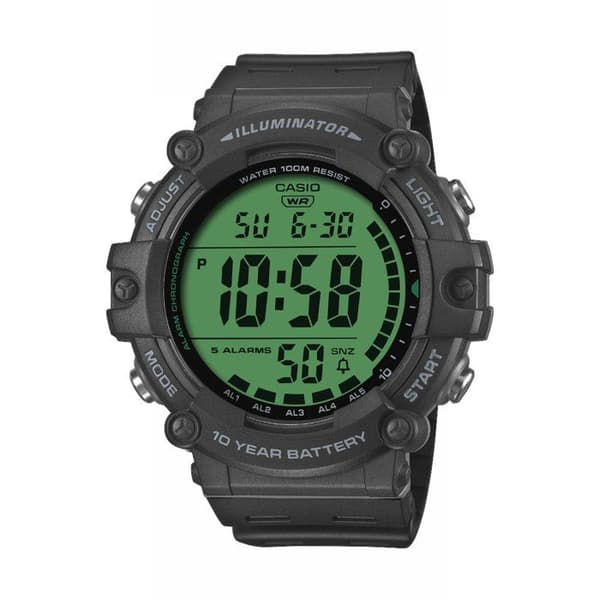 Klocka - CASIO - AE-1500WHC - Herr - Svart - Kvarts - Digital