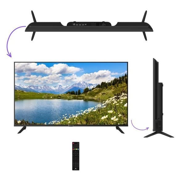 FHD LED-TV - CONTINENTAL EDISON - 40 (102 cm) - 2xHDMI, 2xUSB - Svart - CELED40FHD25B7