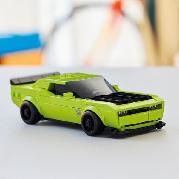 LEGO Speed Champions 77237 Dodge Challenger SRT Hellcat Sportbil - Leksak för 9-åringar