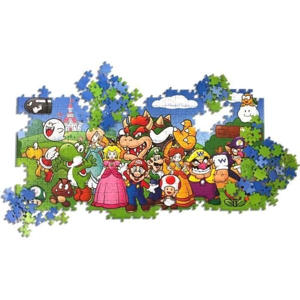 SUPER MARIO OCH VÄNDER Pussel 500 bitar