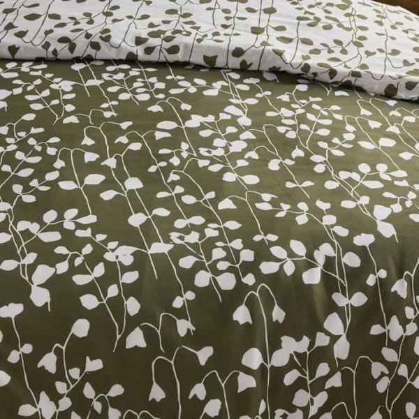 Sängkläder - IDAG Crazy - Blommönster - 2 personer - 220 x 240 cm - Grön