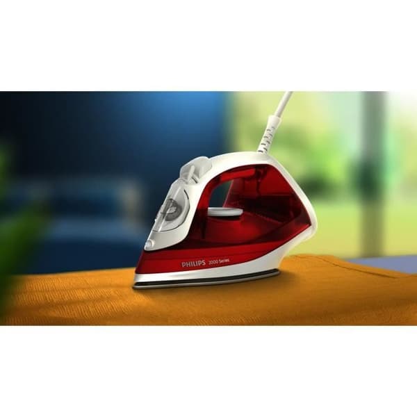 Philips - DST2010/40 Iron Series 2000 - Ångflöde 25 g/min - 2000 W - Röd