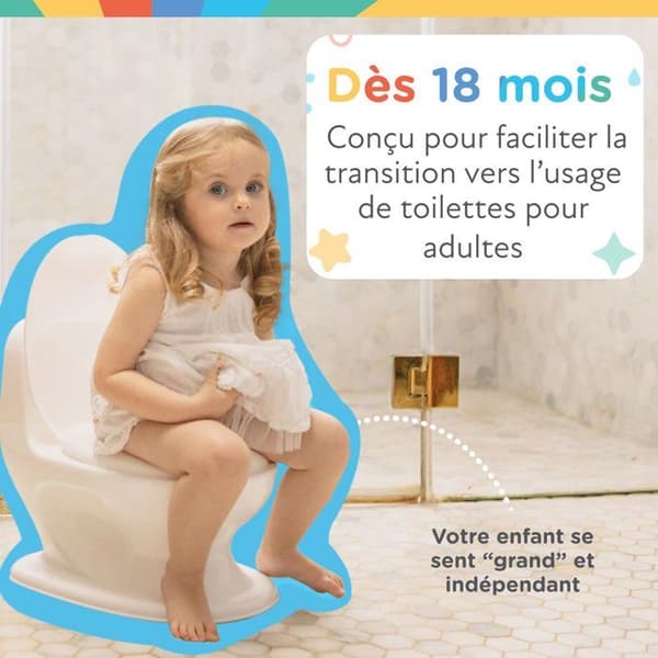 Mini toalettpott - NUBY - Dr. Talbot's - Min riktiga potta