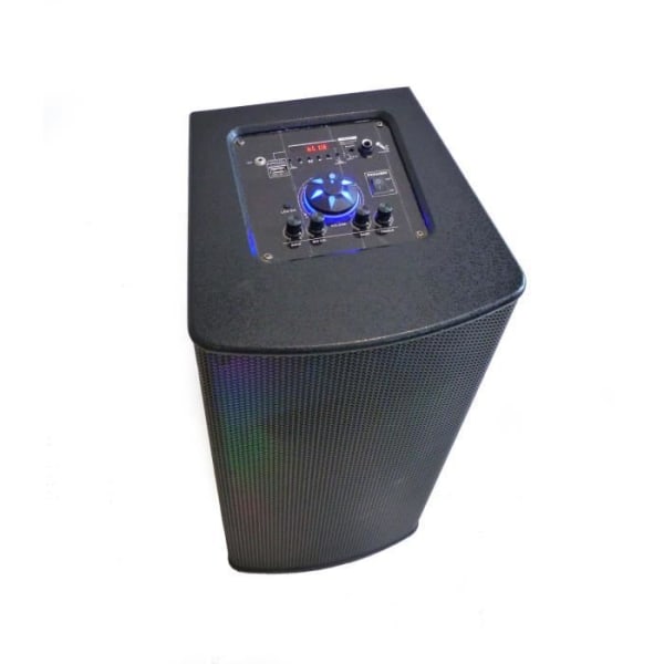 INOVALLEY MS05XXL - 800W Bluetooth karaokeljushögtalare - 7 LED-ljuslägen - FM-radio, USB, mikrofoningång - LED-skärm